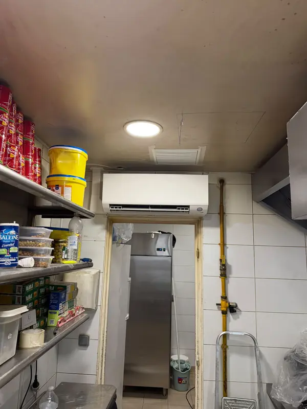 Climatisation d'une cuisine professionnelle